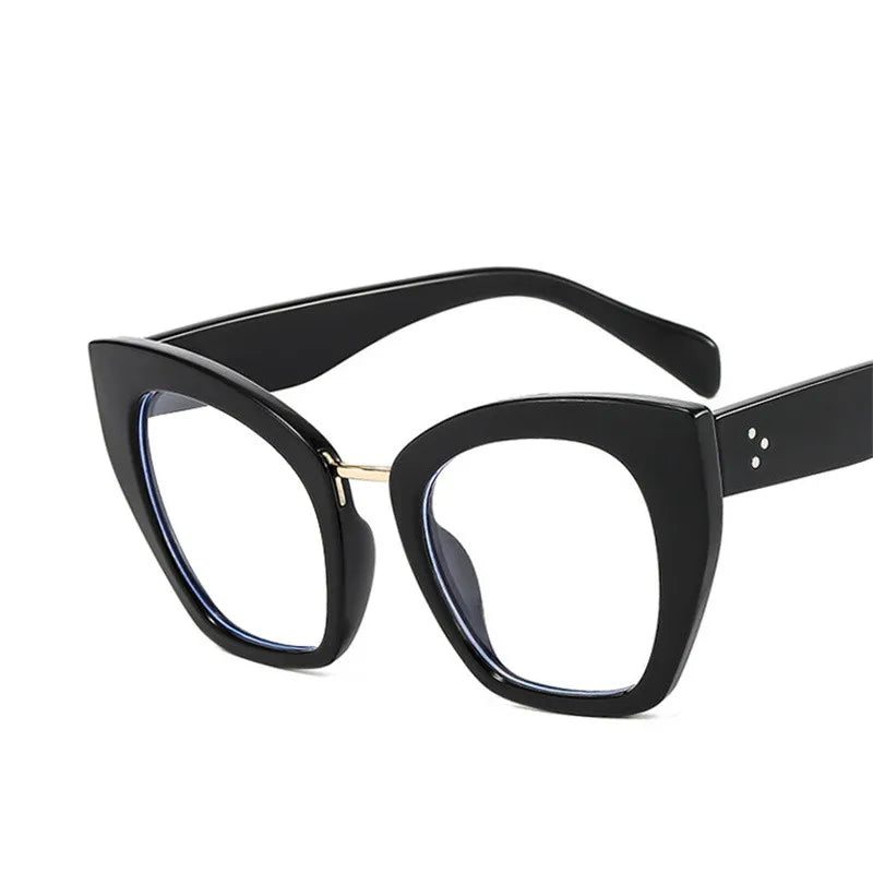 Stylish Oversized Anti Blue Light Reading Glasses for Women