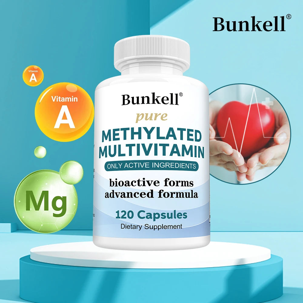 High-Potency Methylated Multivitamin for Energy & Focus
