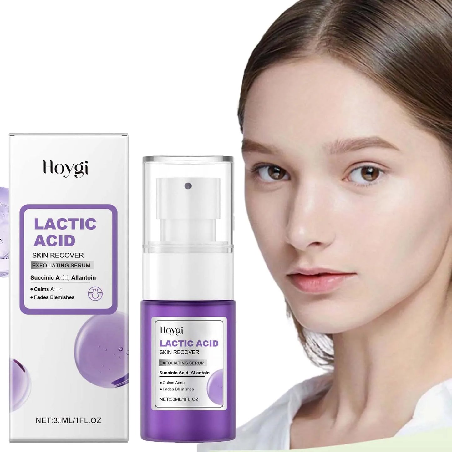 Exfoliating Serum for Clear Skin | Brighten, Reduce Acne & Hydrate