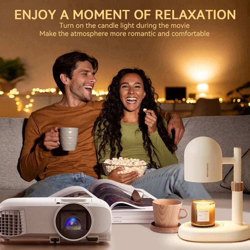 Dimmable Candle Warmer Lamp | Scented Wax Melter for Relaxation