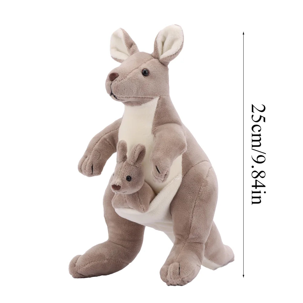 Kangaroo Plush Toy with Baby | Adorable Gifts for Kids