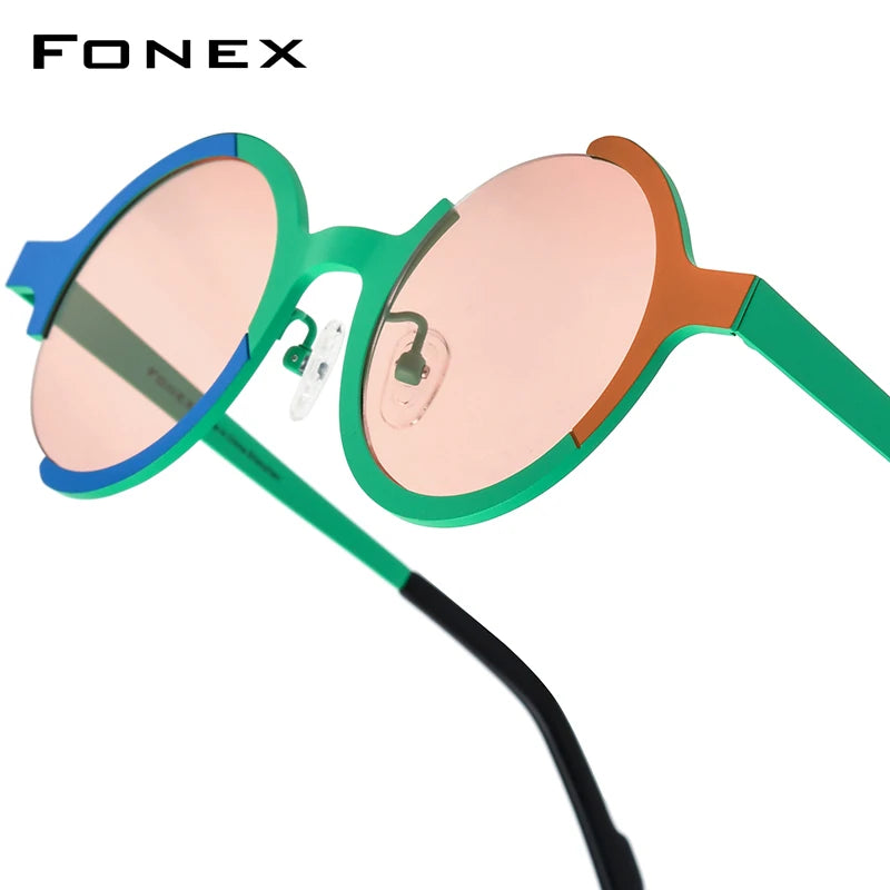 Stylish Vintage Round Polarized Sunglasses for Men & Women