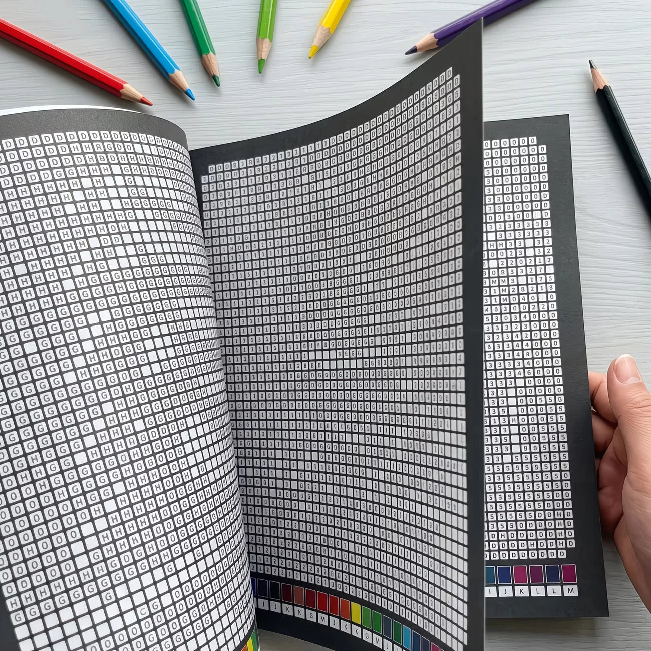 Mystery Mosaics Color by Number Coloring Book | Relax and Create