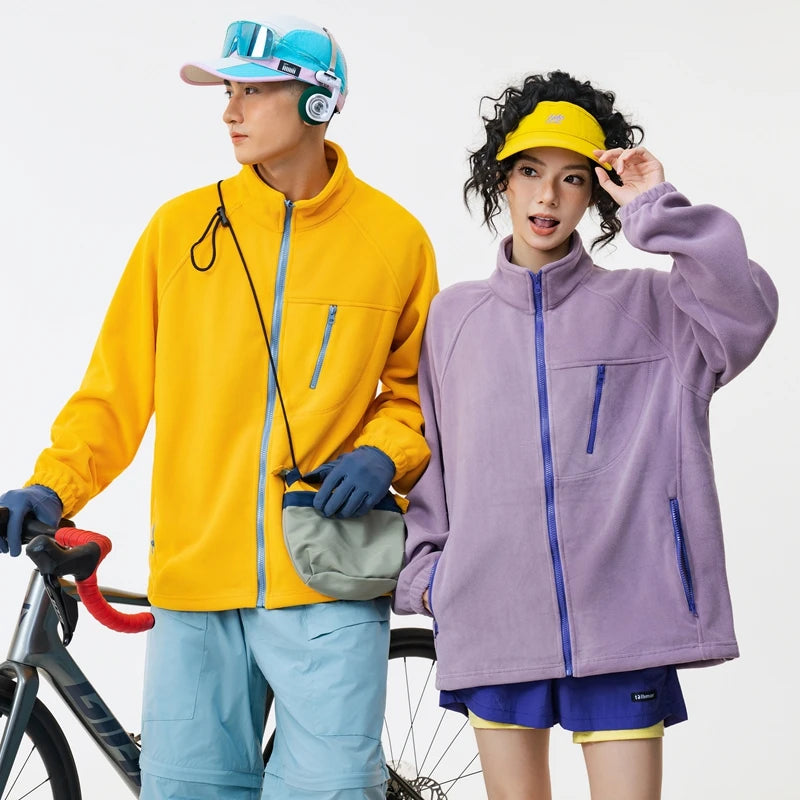 Lightweight Waterproof Fleece Jacket for Outdoor Adventures