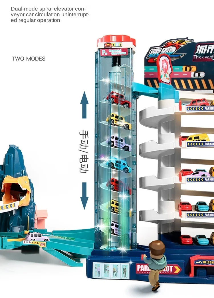 Electric Rail Car Dinosaur Adventure Toys | Interactive Fun for Kids