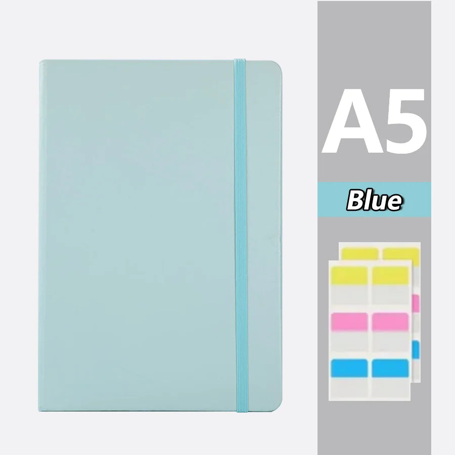 Premium A5 PU Notebook | 200 Pages for Students & Professionals