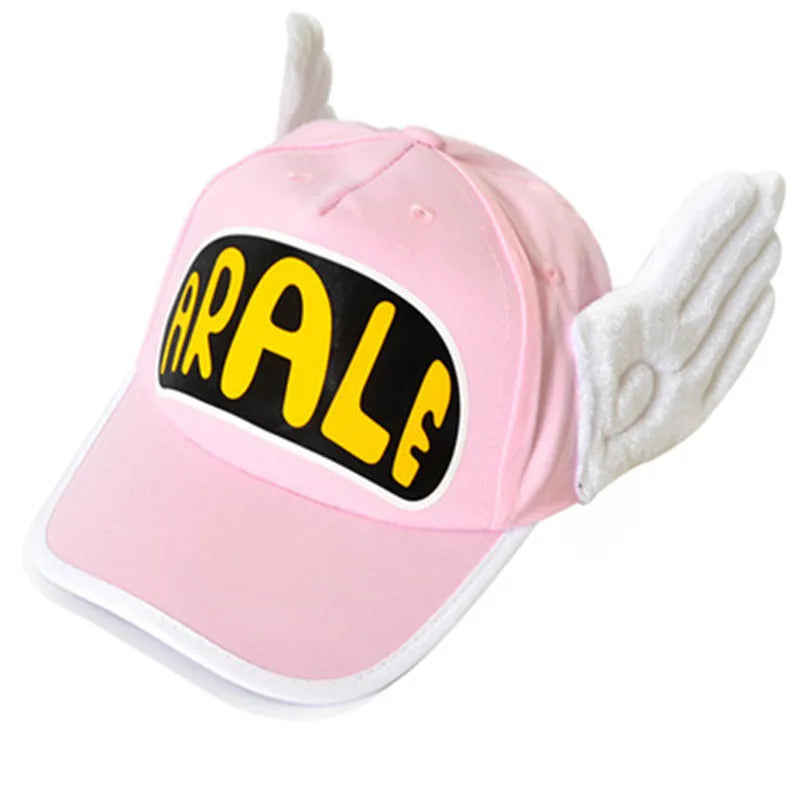 Cute Sunshade Hat with Angel Wings | Unisex Adjustable Baseball Cap