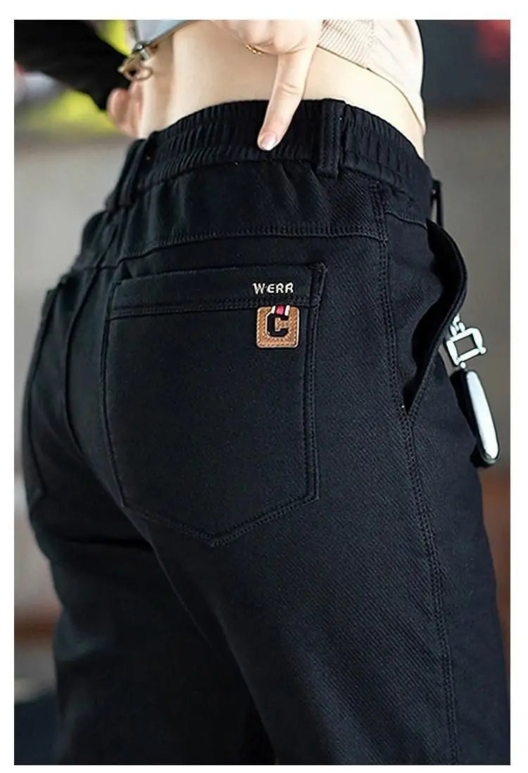 Men's Thick Fleece Wide-Leg Pants | Comfortable & Versatile Style
