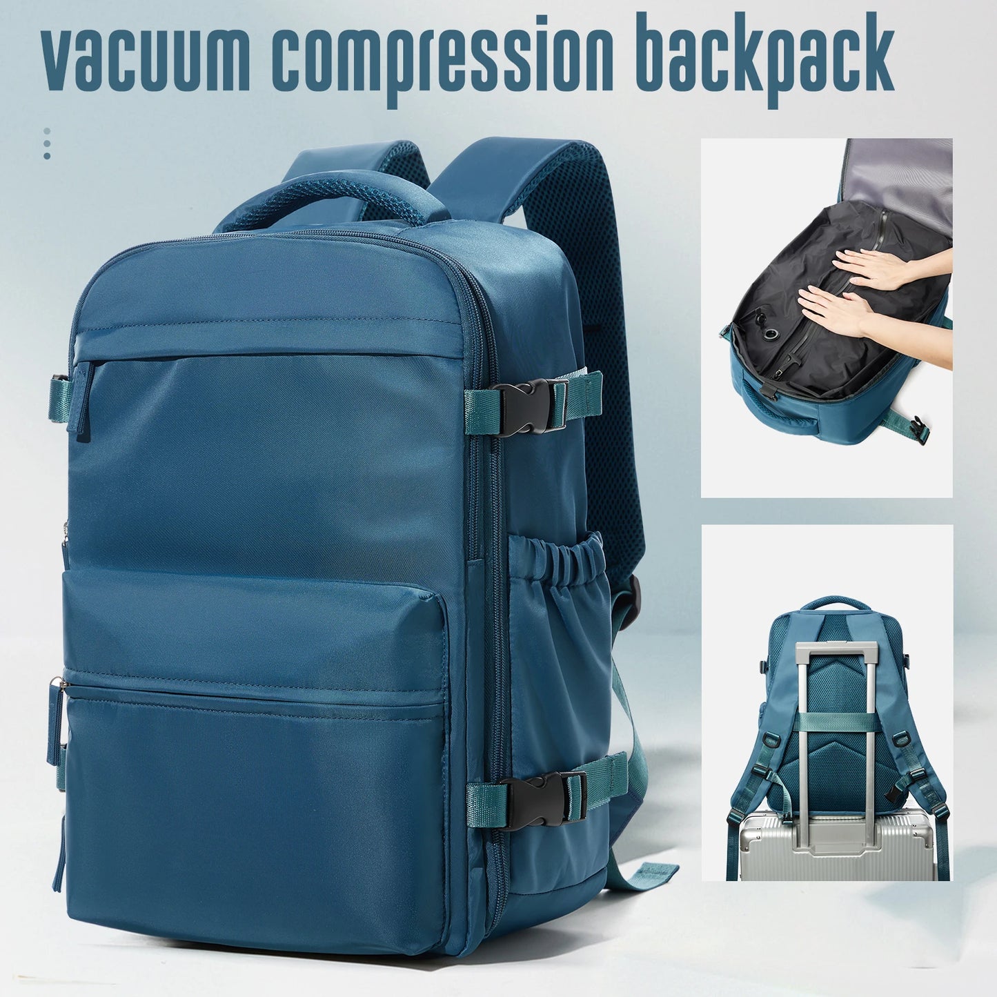 Large Capacity Expandable Business Backpack for School & Travel