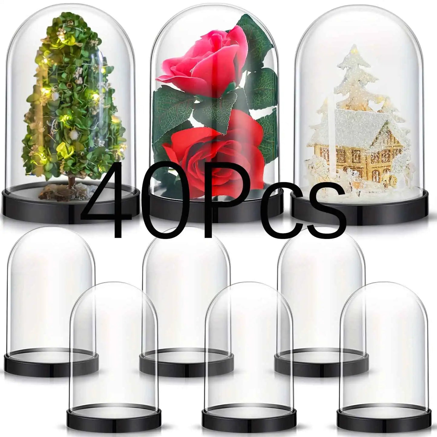 Clear Plastic Dome Cover for Flower Displays | Perfect Decoration
