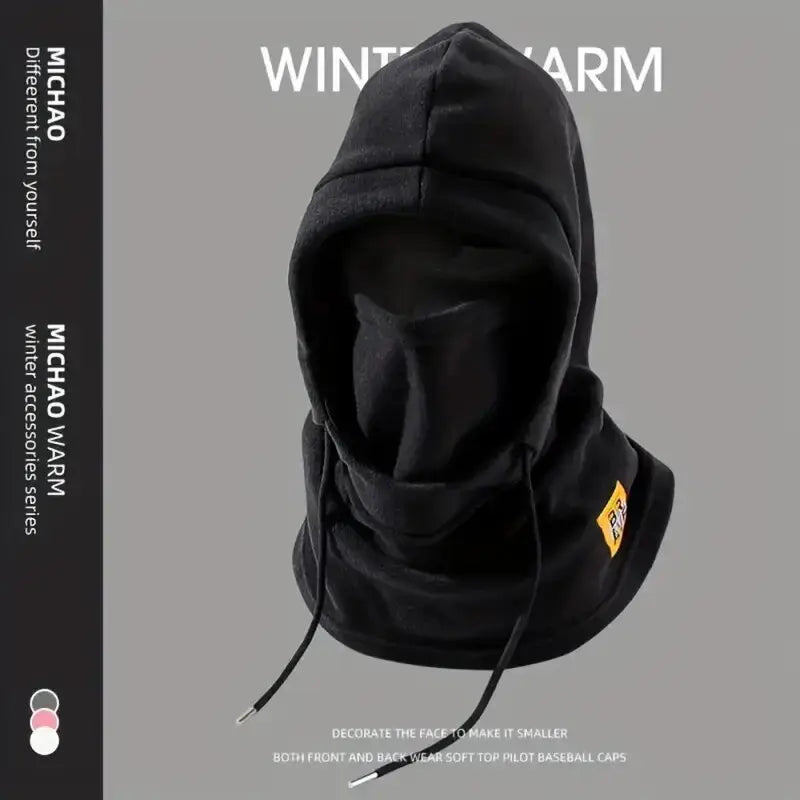 3-in-1 Winter Warm Hat with Mask & Neck Warmer for Men & Women