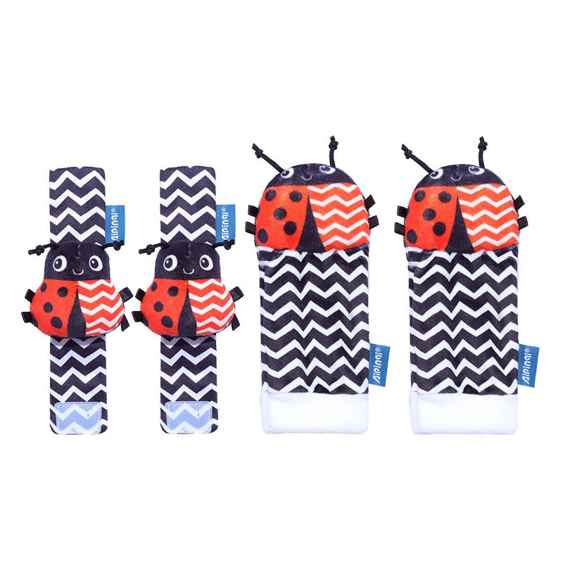 Cute Baby Rattle Socks Set for Infants | Fun and Safe Toys