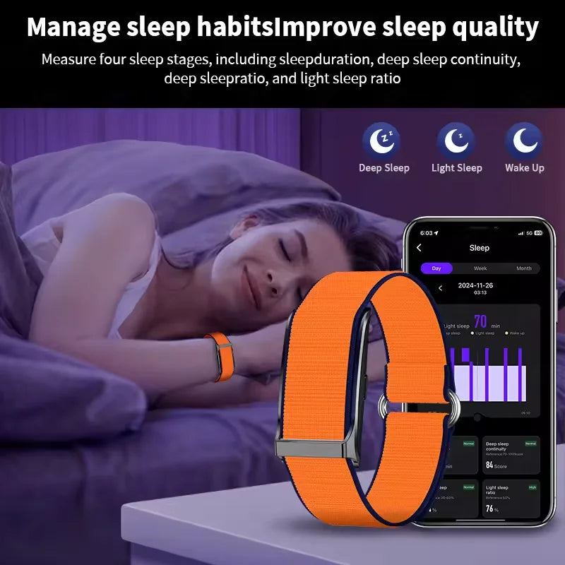 No Screen Smart Watch | Waterproof Fitness Tracker for All