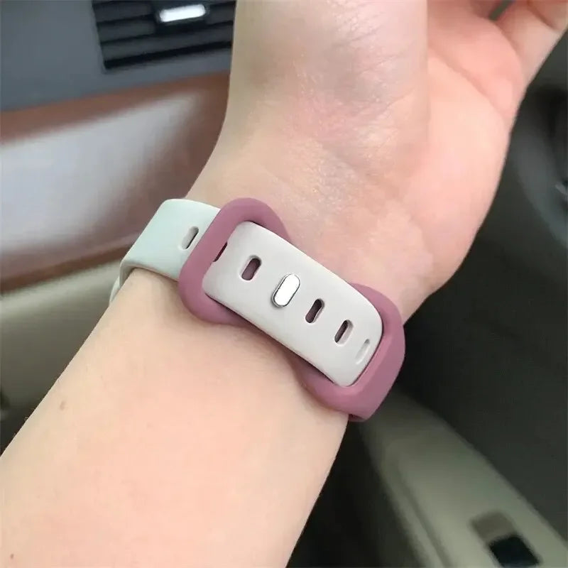 Premium Silicone Strap & Case for Sport Watches | Universal Fit