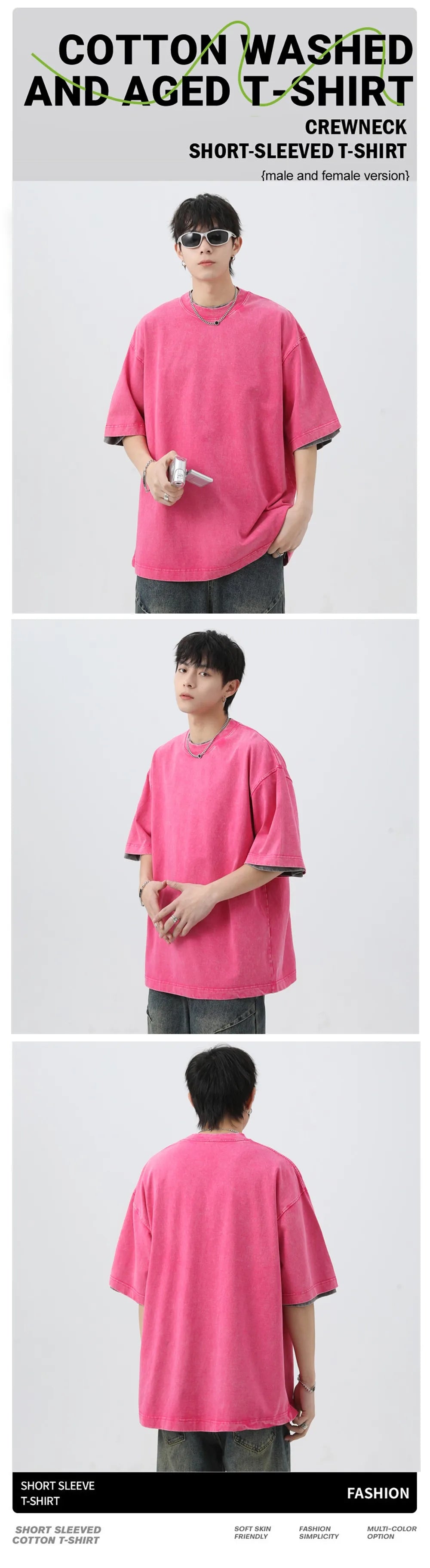 Women's Cherry Blossoms Oversized T-Shirt | Summer Cotton Top