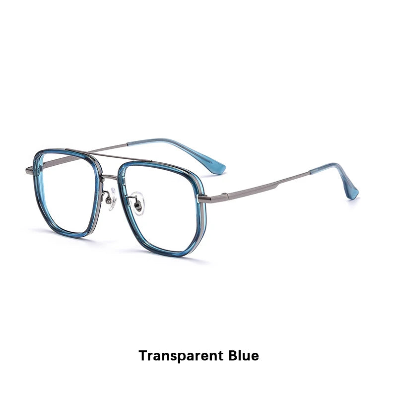 Luxury Oversize Titanium Eyeglasses Frames for Men & Women