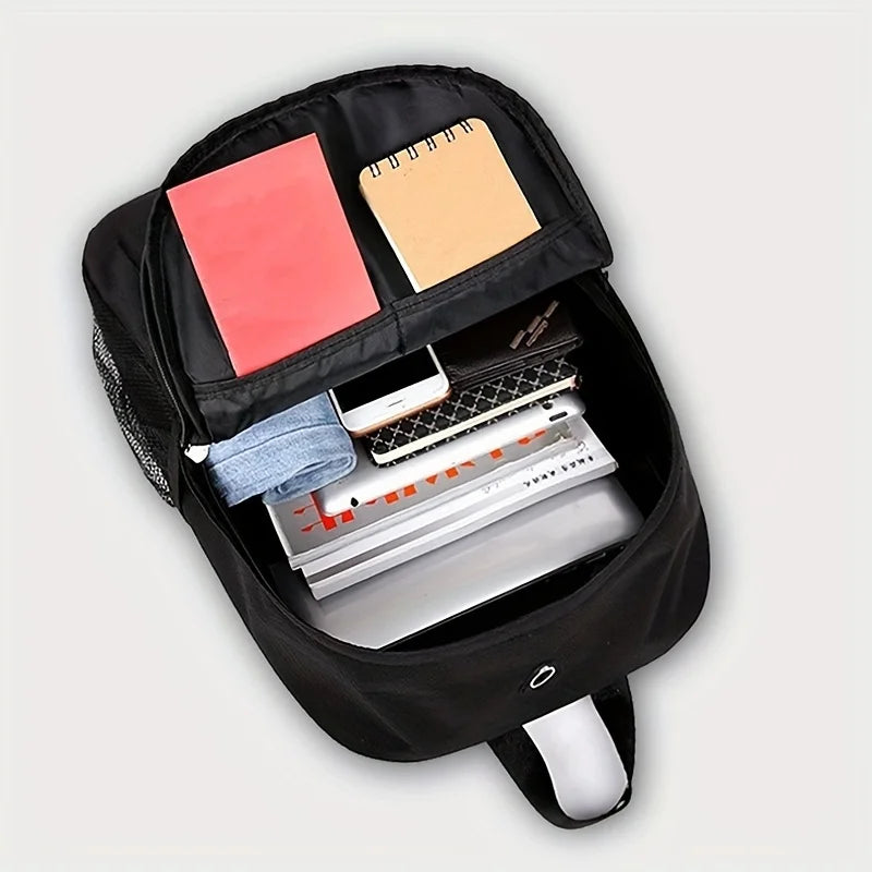 Large Capacity Casual Backpack Set | Stylish Travel & Chest Bags