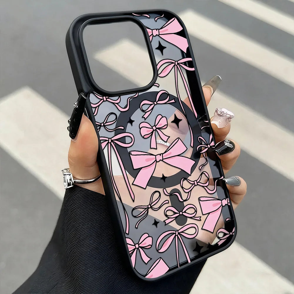 Luxury Magnetic Phone Case | Shockproof Acrylic Matte Cover