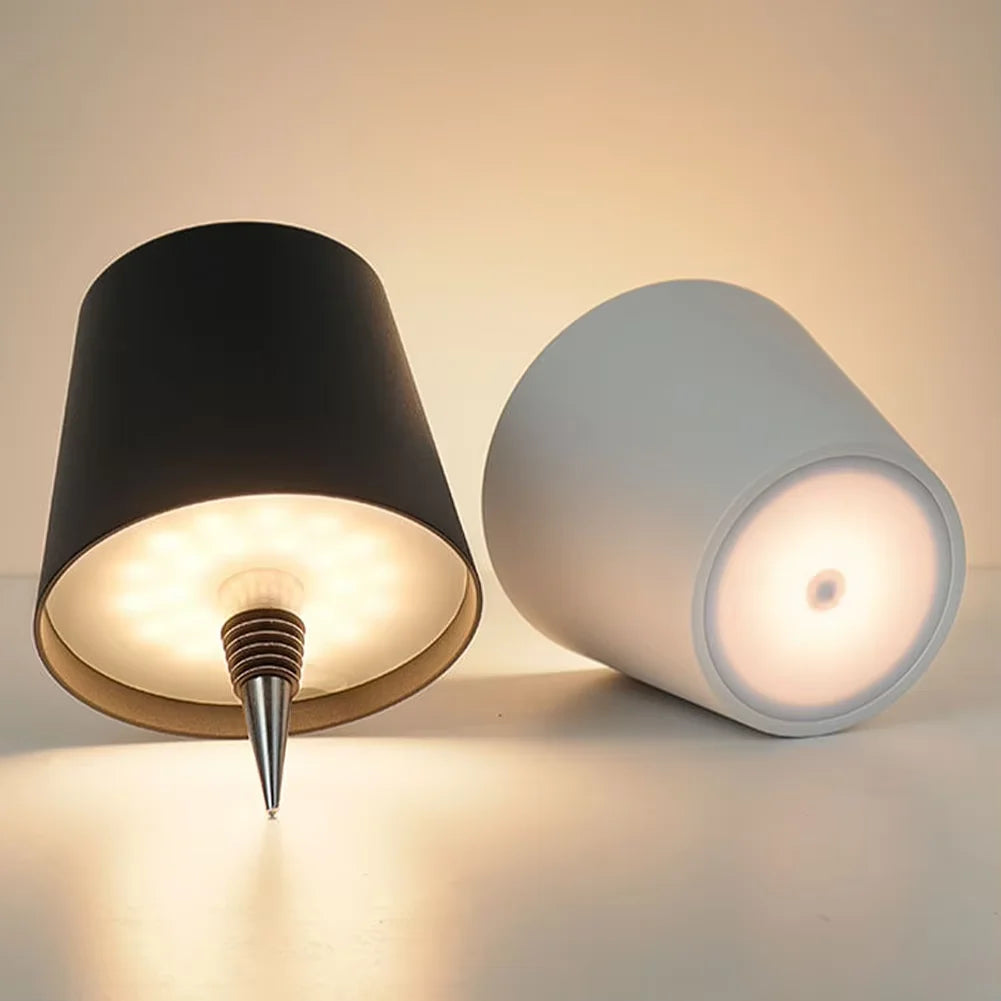 Wireless Wine Bottle Lamp | Touch Control Dimming LED Night Light