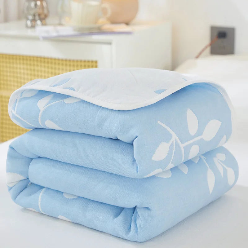 Breathable Summer Quilt | Multi-functional Cotton Towel Blanket