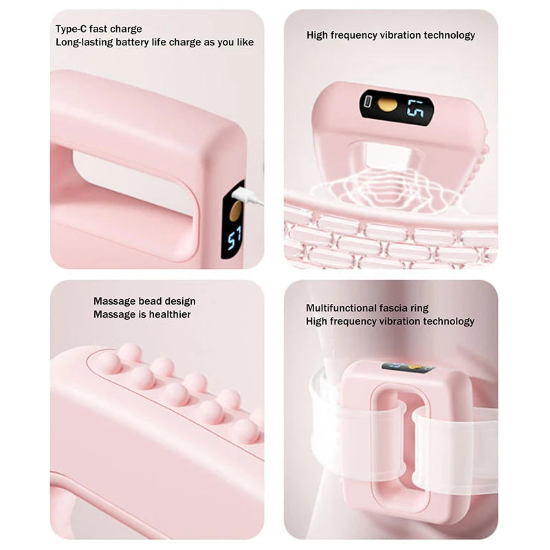 Electric Fascia Ring Massager | Full Body Slimming & Deep Tissue Relief