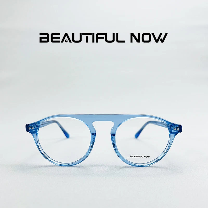 Unisex Rectangle Eyeglass Frames with UV Protection | Stylish and Versatile