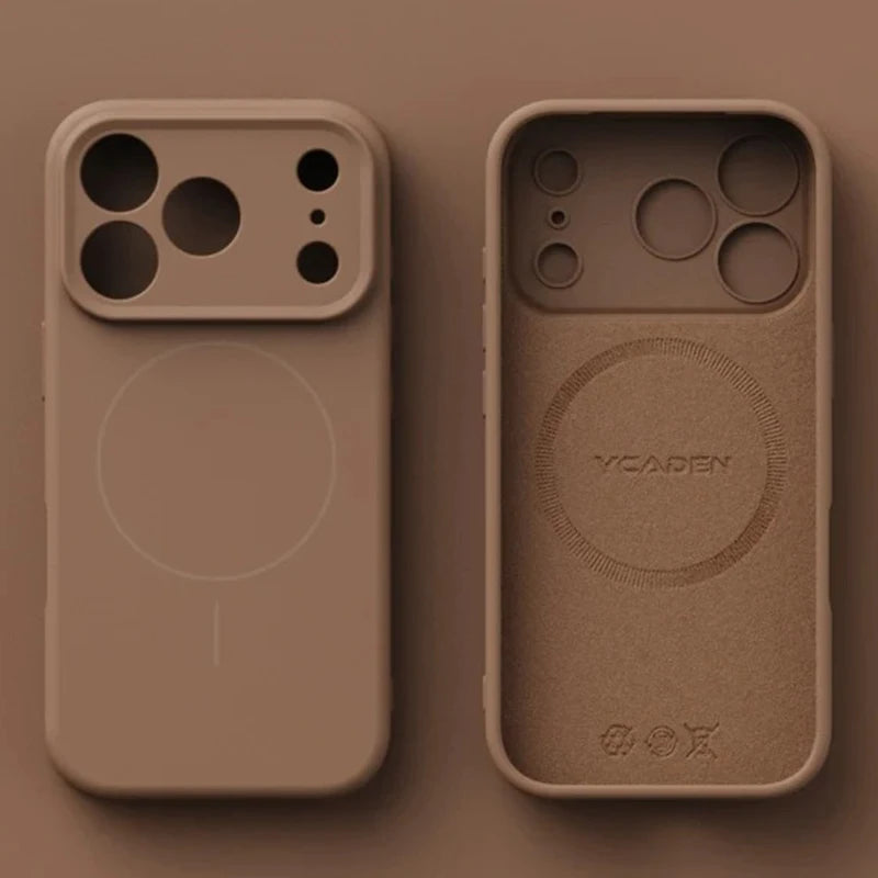 Magnetic Liquid Silicone Phone Case | Soft & Durable Protection