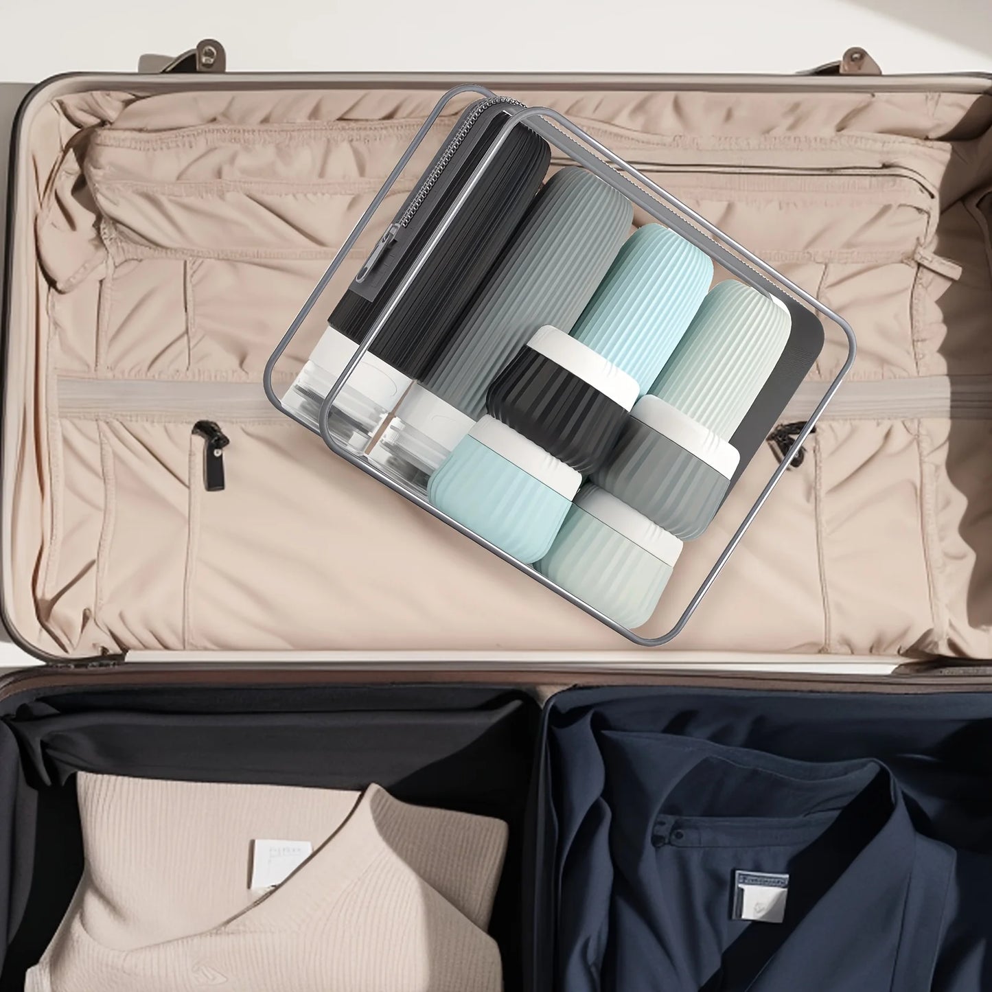 TSA-Approved Silicone Travel Bottles | Leak-Proof & BPA-Free