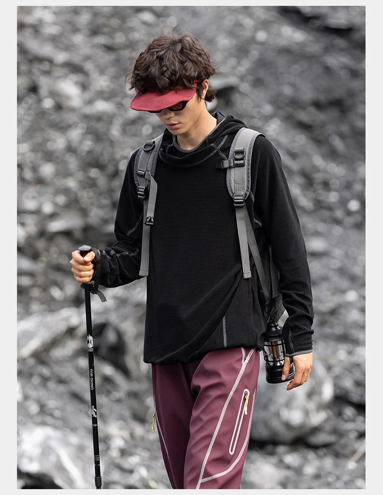 Hooded Fleece-Lined Sweatshirt | Ultimate Warmth for Outdoor Adventures