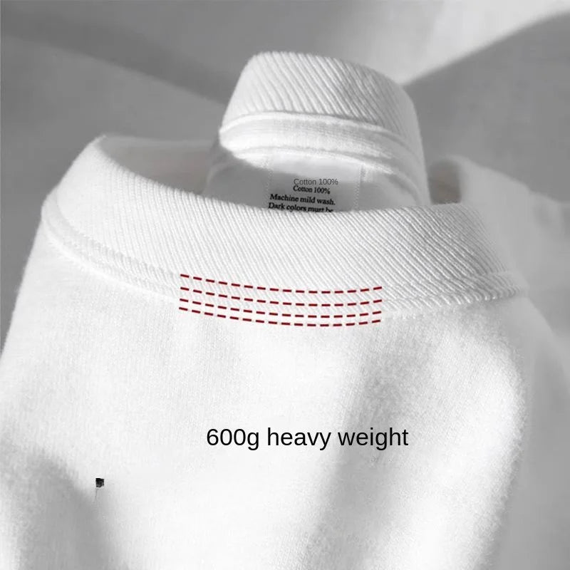 100% Cotton Oversized Heavyweight T-Shirt for Men and Women