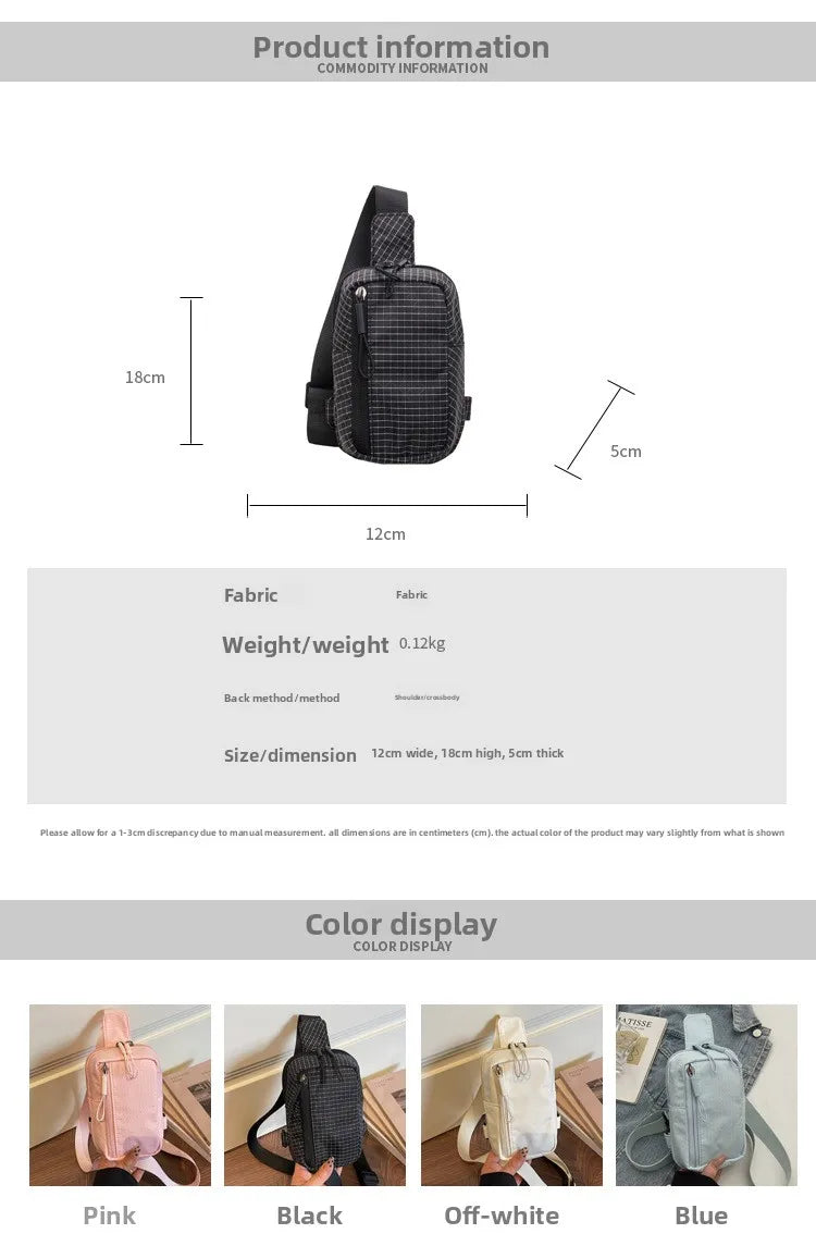 Trendy Minimalist Shoulder Bag | Lightweight Casual Crossbody