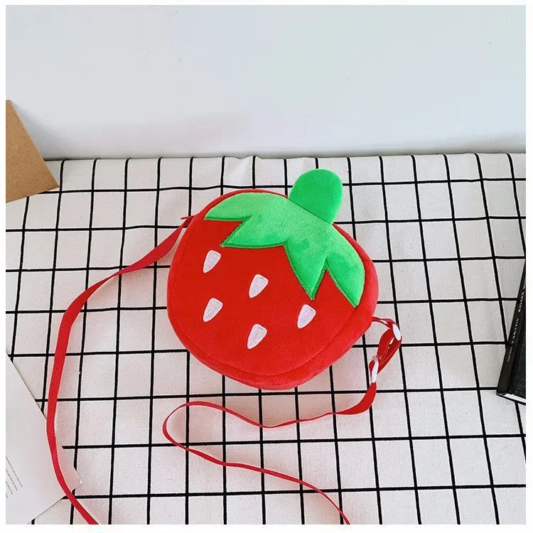 Cute Plush Baby Girls Coin Purse Handbags | Adorable Winter Bags