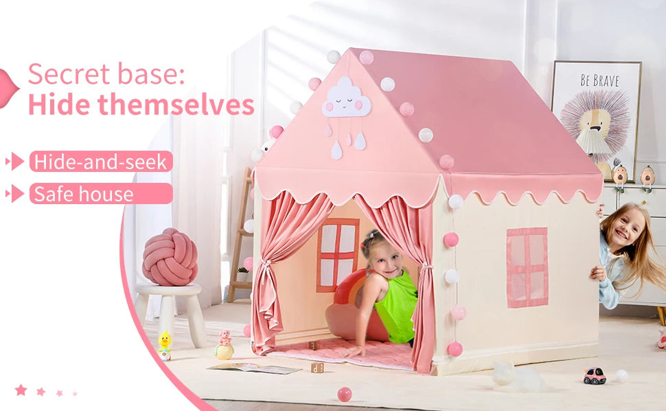 Children's Princess Castle Play Tent | Indoor Outdoor Fun