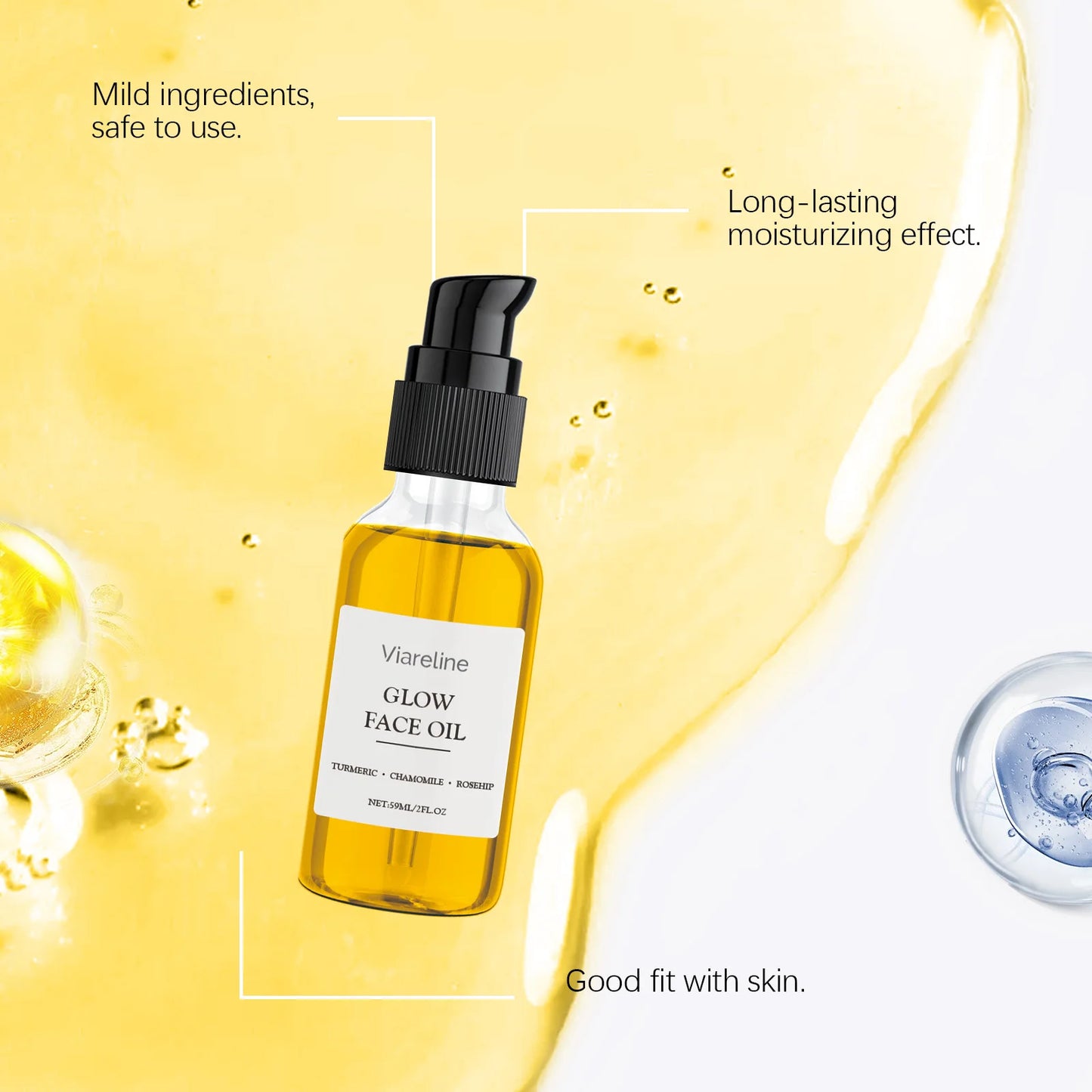 Turmeric Facial Essential Oil | Nourishes & Hydrates Skin