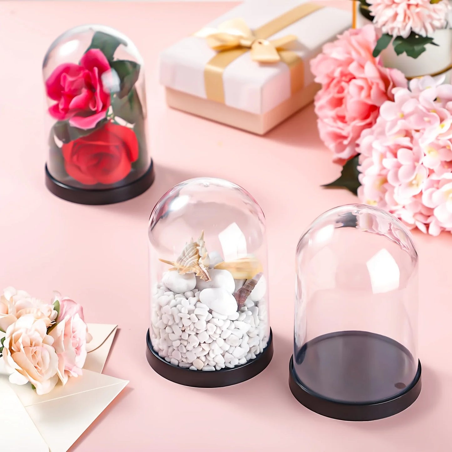 Clear Plastic Dome Cover for Flower Displays | Perfect Decoration