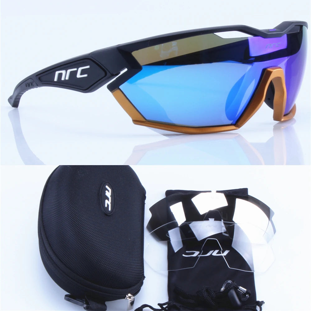 Unisex 3 Lens Cycling Glasses | Versatile Sport Sunglasses