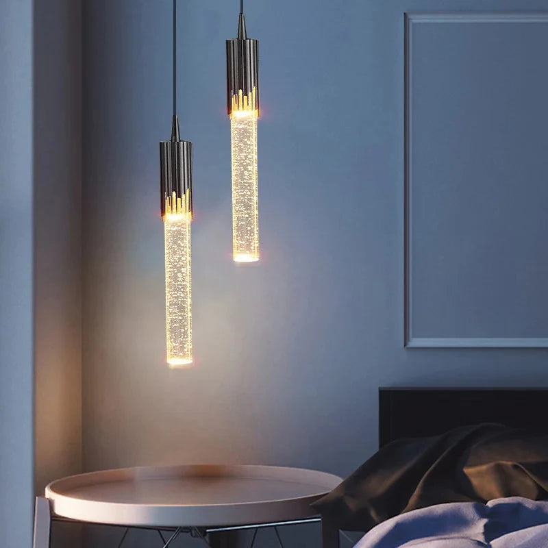 Lámparas colgantes de cristal LED | Iluminación moderna para cada espacio