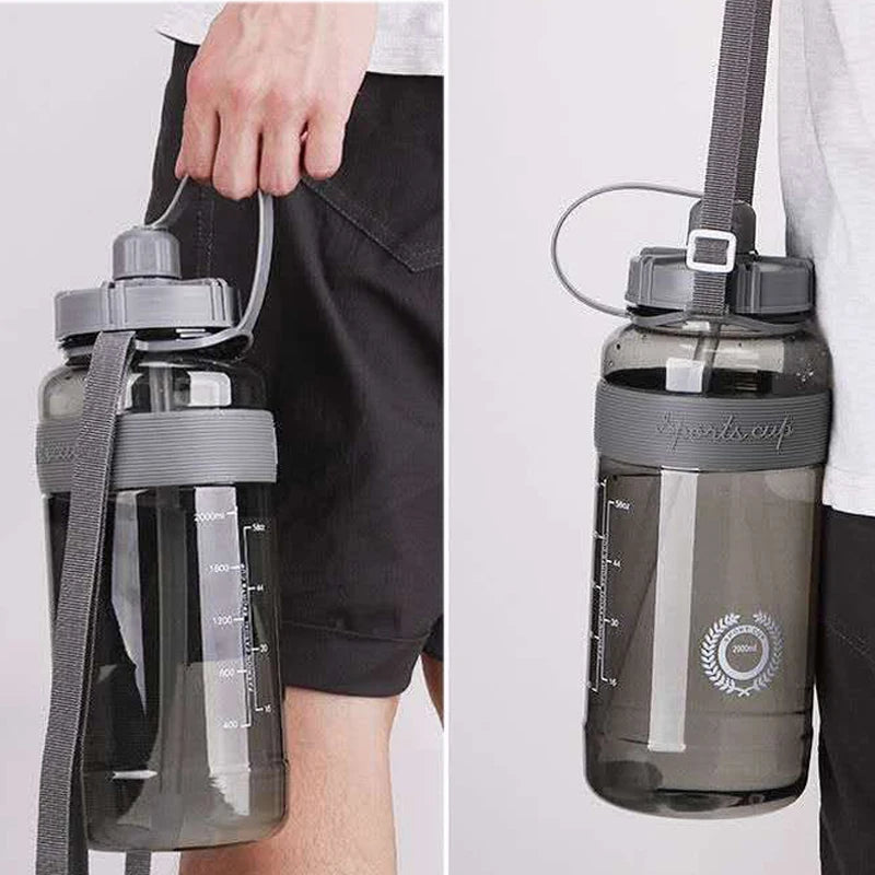 BPA Free Sport Water Bottle with Straw | Perfect for Hydration