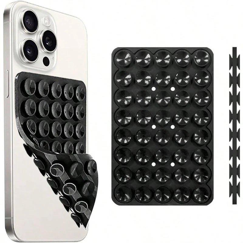 Silicone Suction Cup Phone Case Mount for Hands-Free Use
