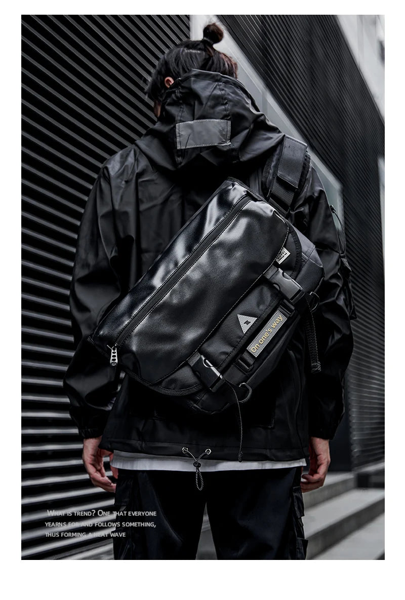 Waterproof Men Messenger Bag | Stylish Anti-Theft Crossbody Bag