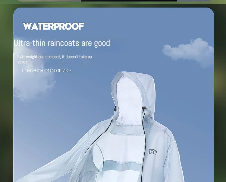 Lightweight Men's Motorcycle Raincoat | Outdoor Storm Protection