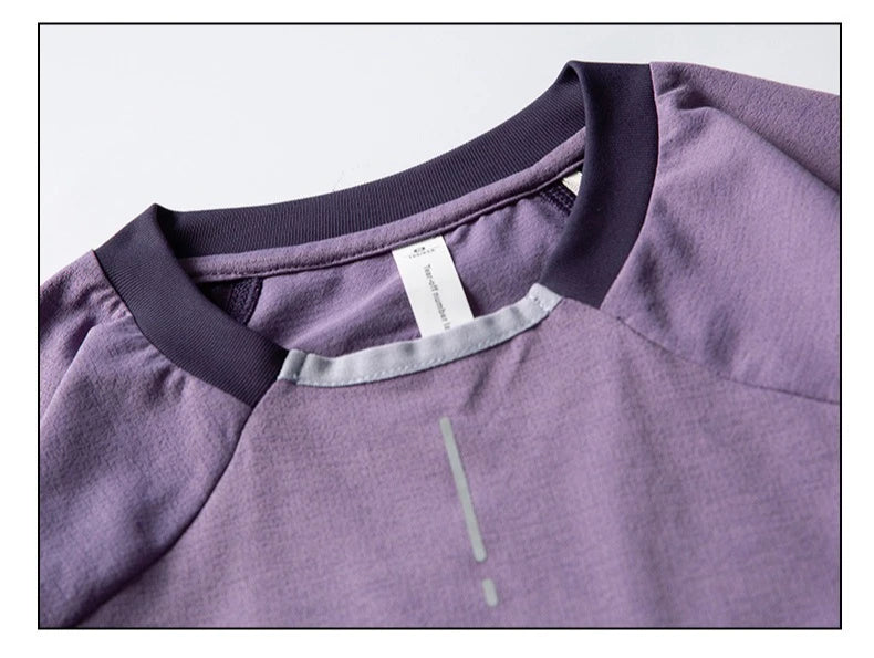 Unisex Lightweight Quick-Dry Long Sleeve T-Shirt for Outdoors