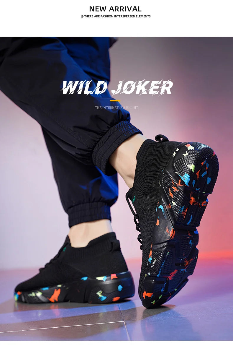 Men's Breathable Sneakers | Comfortable Casual Walking Shoes