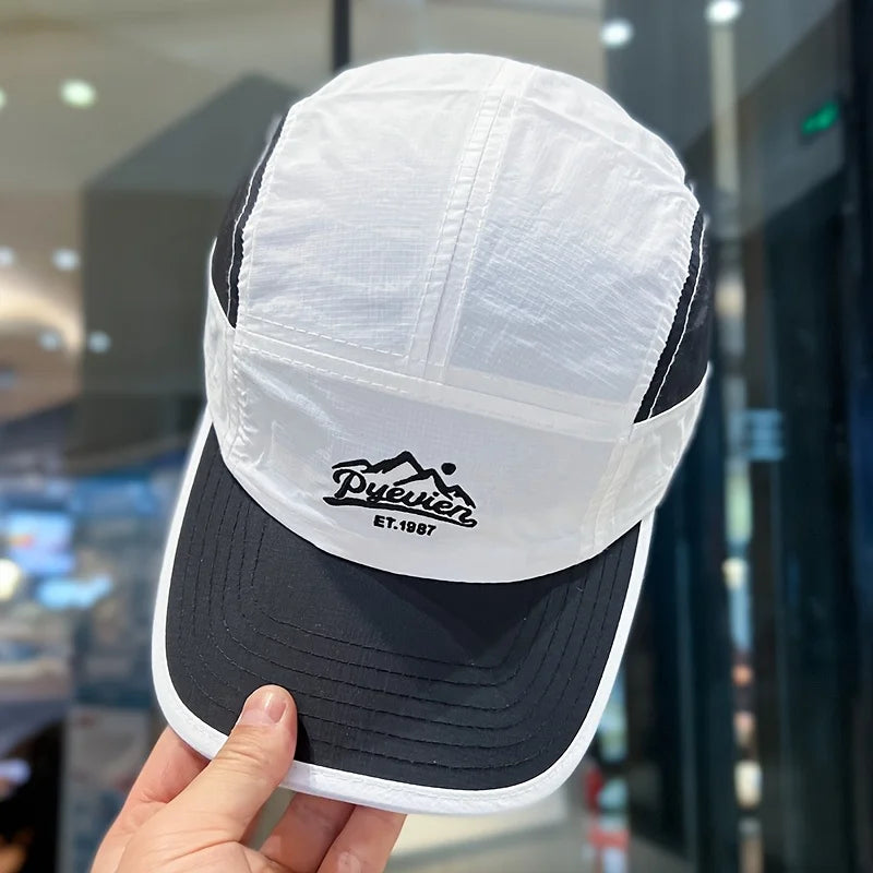 Summer Quick-Dry 5-Panel Baseball Cap | Breathable Sunshade Hat