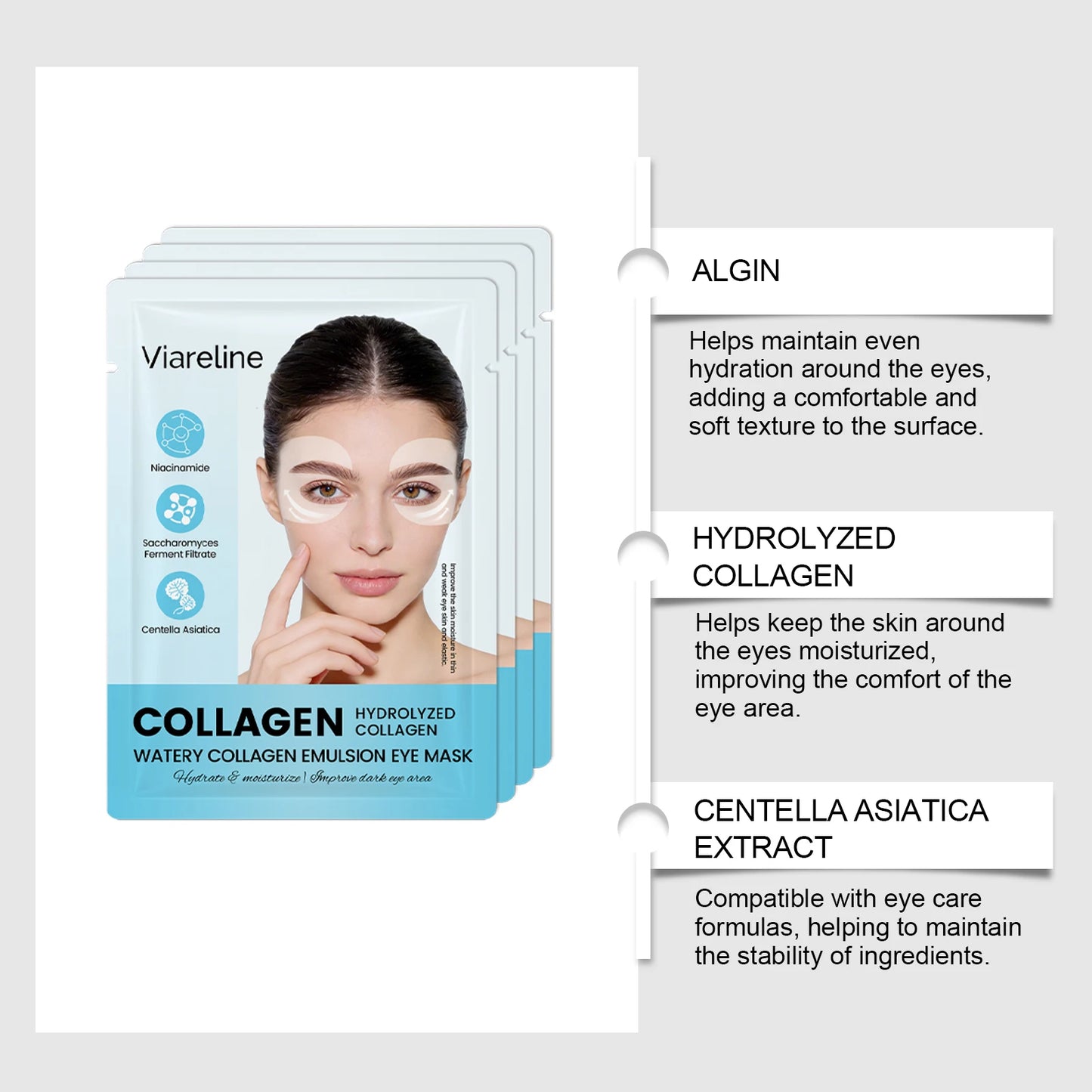 Collagen Eye Patches for Hydrated, Youthful Eye Contour Skin
