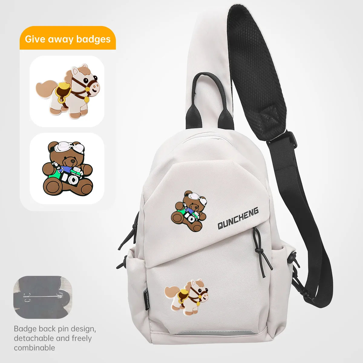 Versatile Crossbody Shoulder Bag for Outdoor Activities