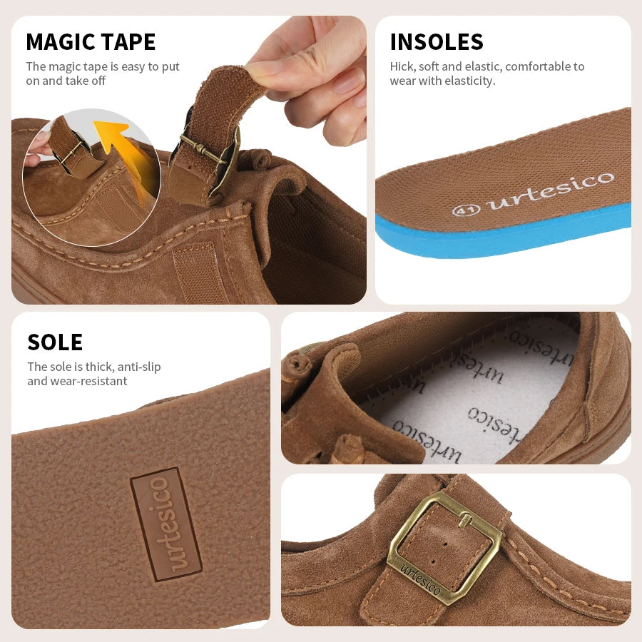 Men's Elegant Handmade Cowhide Leather Moccasin Shoes