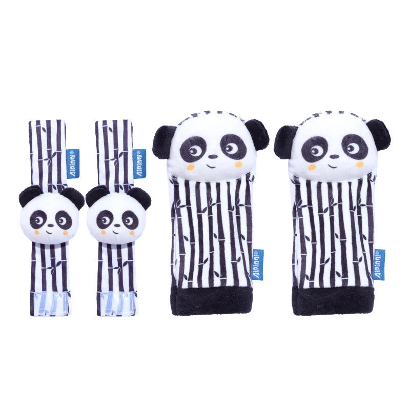 Cute Baby Rattle Socks Set for Infants | Fun and Safe Toys