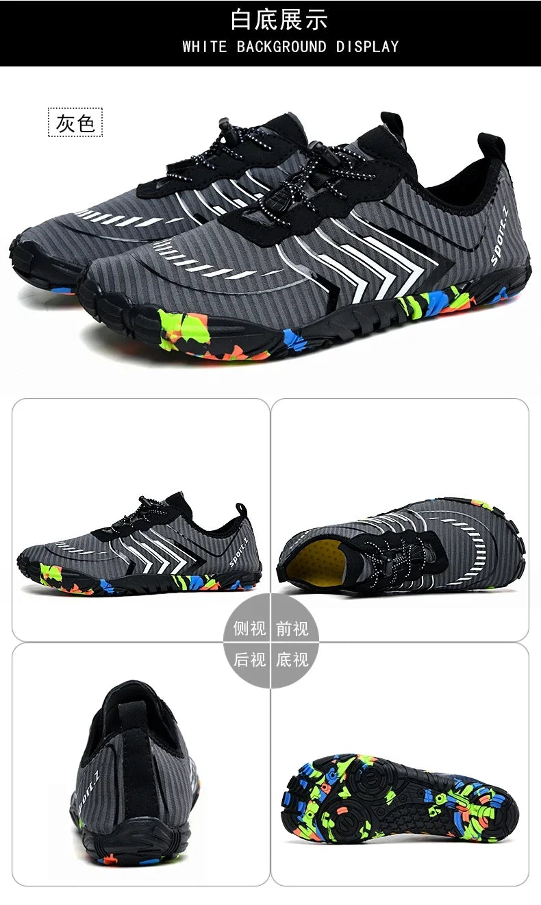 Unisex Quick-Drying Aqua Water Shoes | Breathable Beach Footwear
