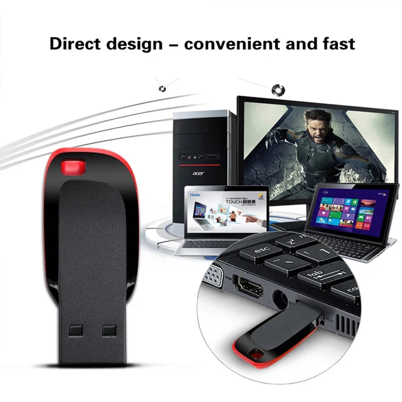 High Speed USB Flash Drive - Waterproof Memory Stick Options